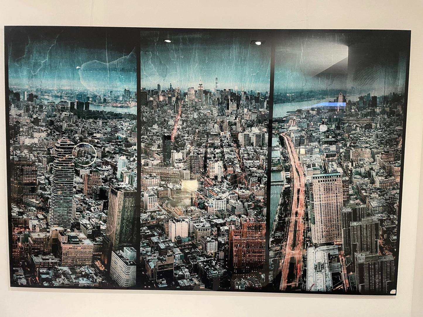 Tableau "New York" COBRA ART 180 x 120 cm